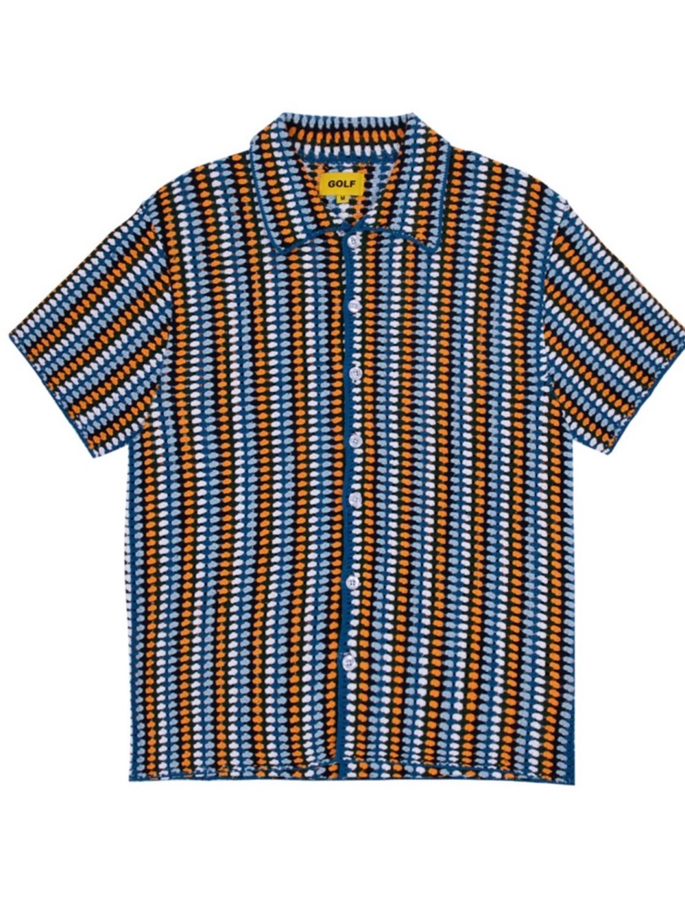 NEW Golf Wang SS23 Crochet Knit Shirt XXL